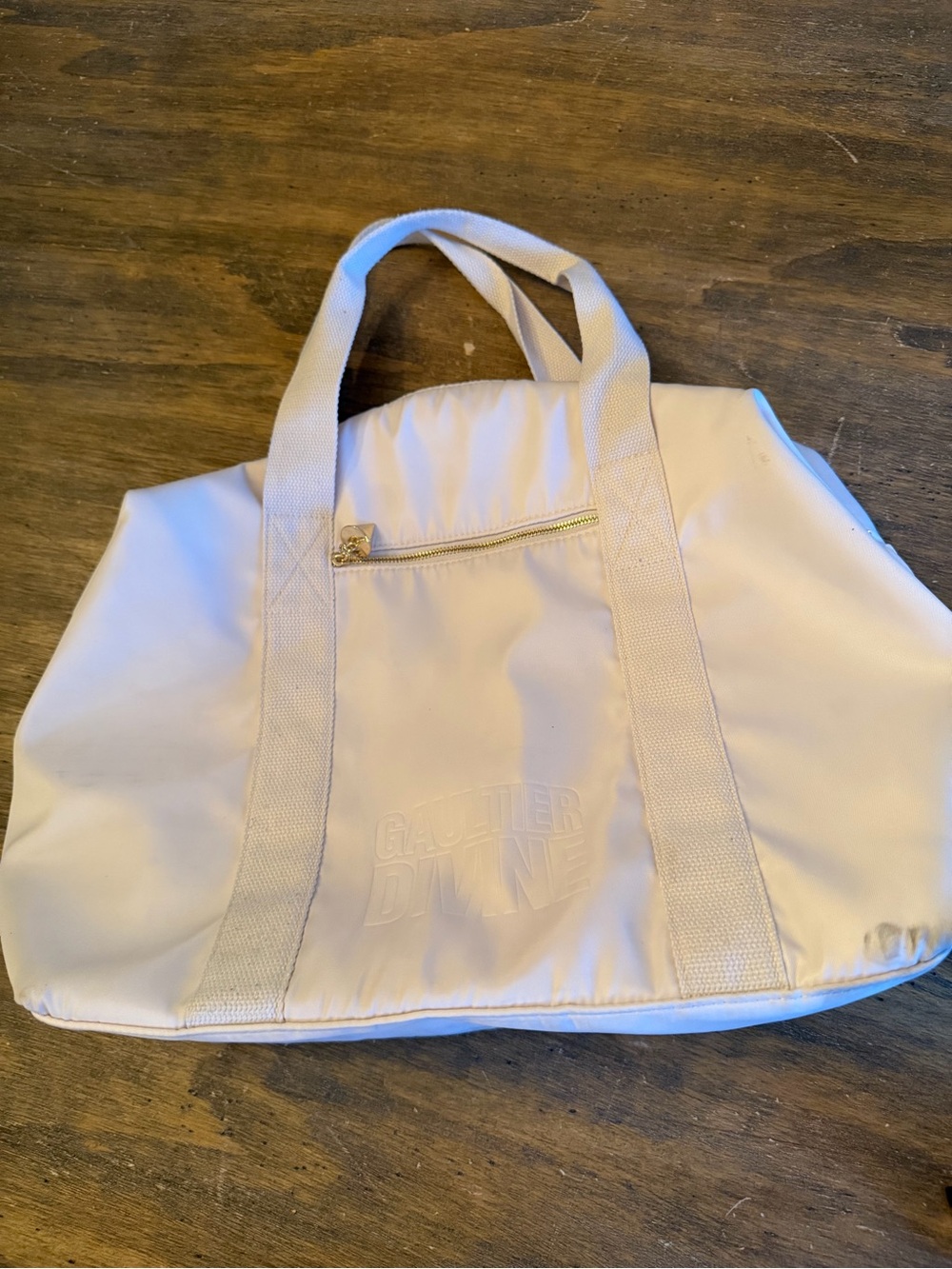 Gaultier Divine Weekender white gold
